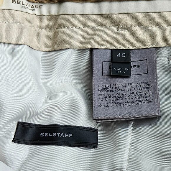 BELSTAFF Straight Leg Pants - Picture 5 of 7